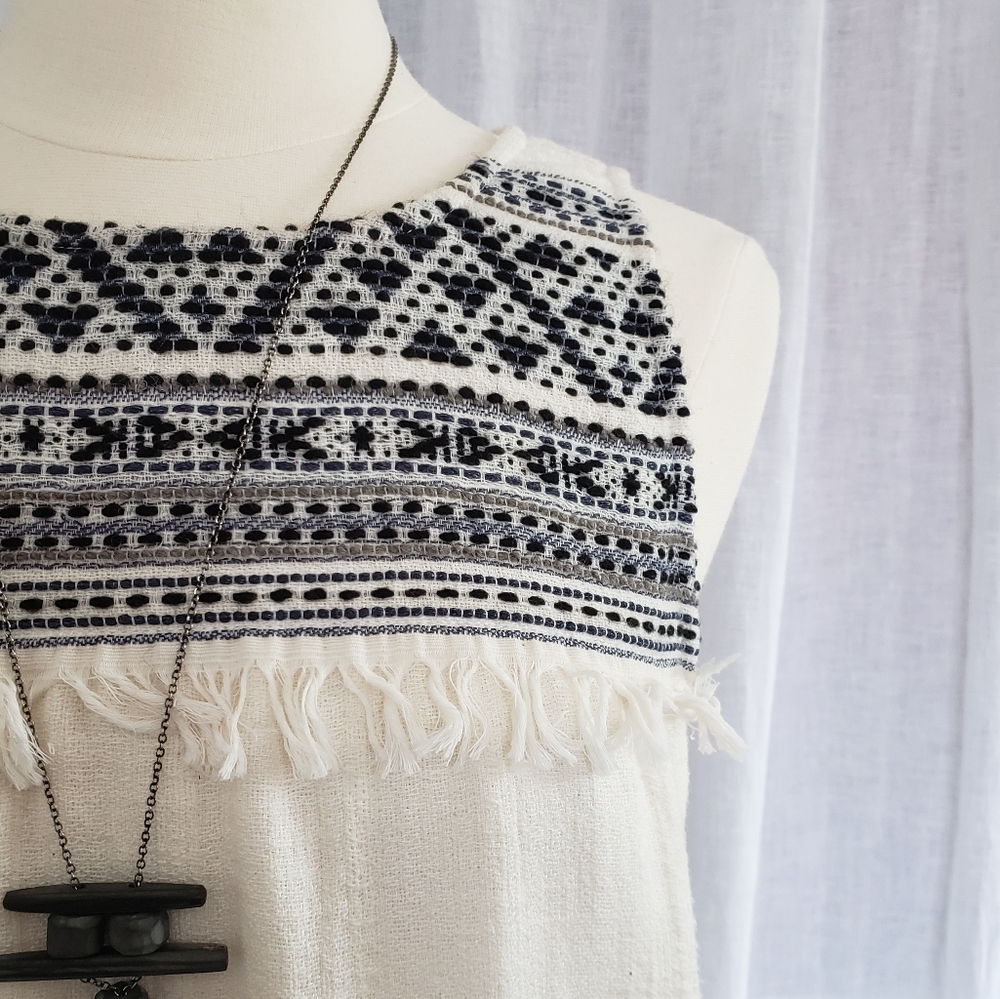 Anthro embroidered dress by Holding Horses